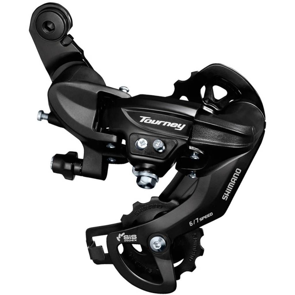 Shimano REAR DERAILLEUR, RD-TY300, TOURNEY, 6/7-SPEED, W/RIVETED ADAPTER(ROAD TYPE)