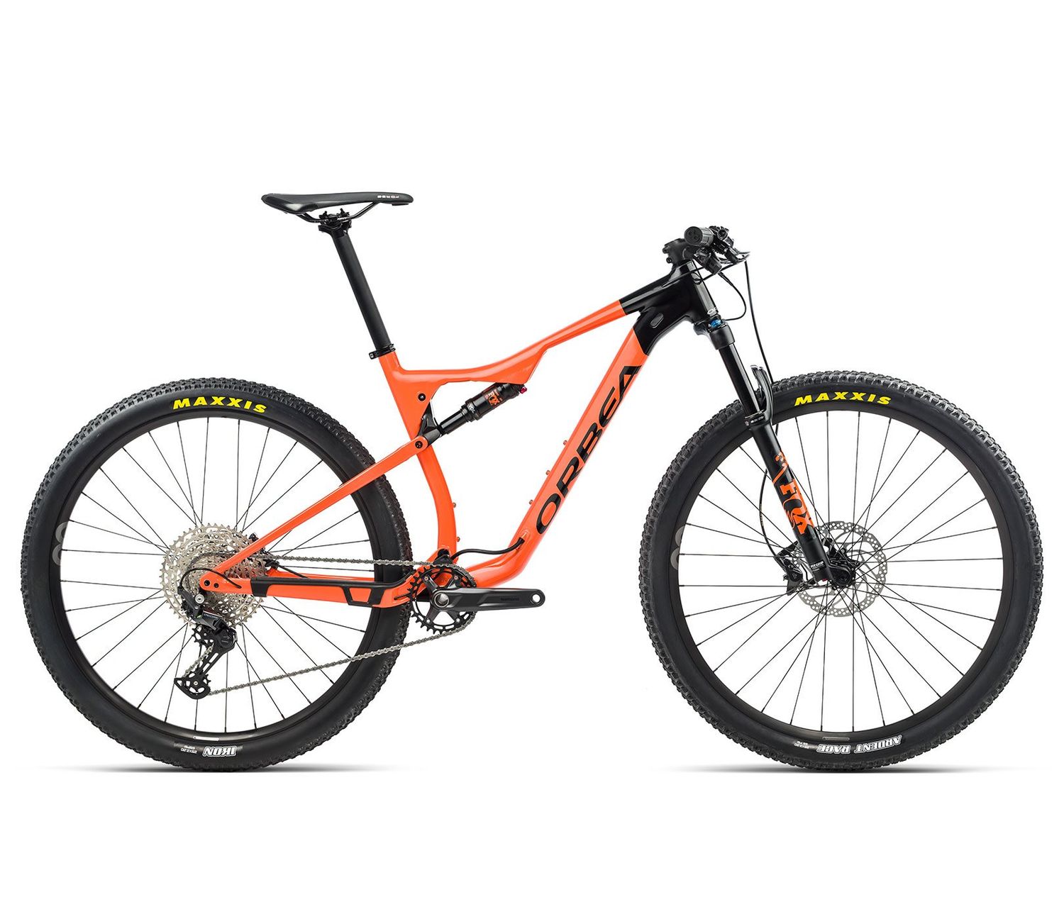 Orbea Oiz H30 2022, Color: Magma Orange - Black (Gloss), Size: S