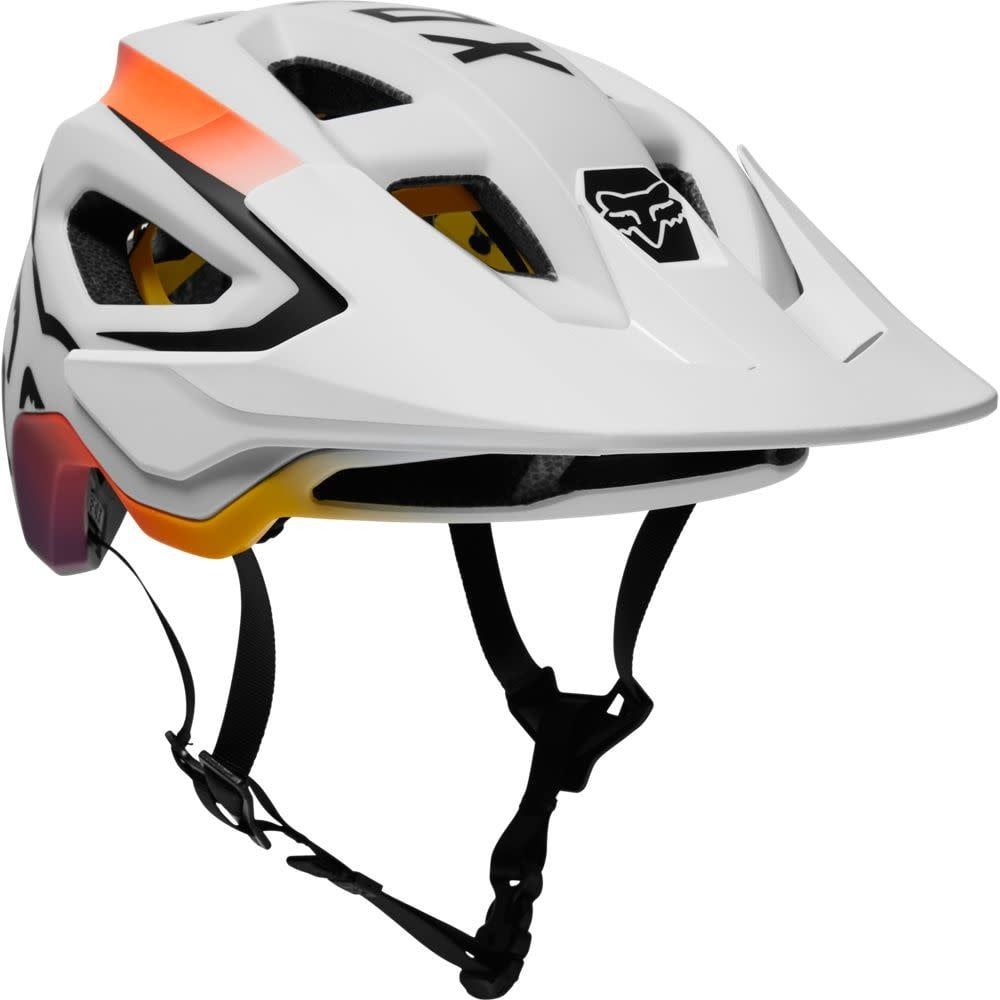 Fox Speed Frame Vnish Helmet, Color: White, Size: S