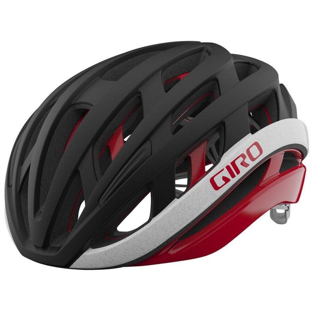 Giro Helios Spherical, Color: Mat Black/Red, Size: S
