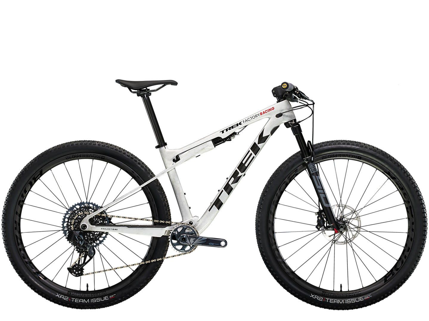 Trek Supercaliber 9.8 GX AXS 2023, Color: White/Gravel, Size: S