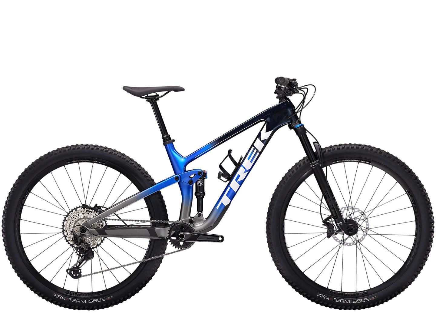 Trek Top Fuel 9.7 2023, Color: Blue Smoke/Alpine/Quicksilver Fade, Size: XS
