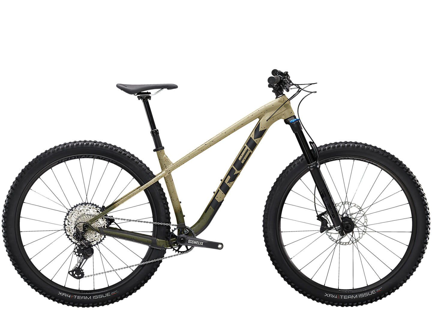 Trek Roscoe 9 2023, Color: Matte Quicksand to Olive Fade/Black, Size: S