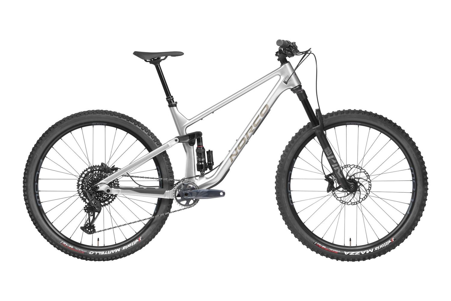Norco Optic C2 Sram 2023, Color: Silver/Chrome, Size: S
