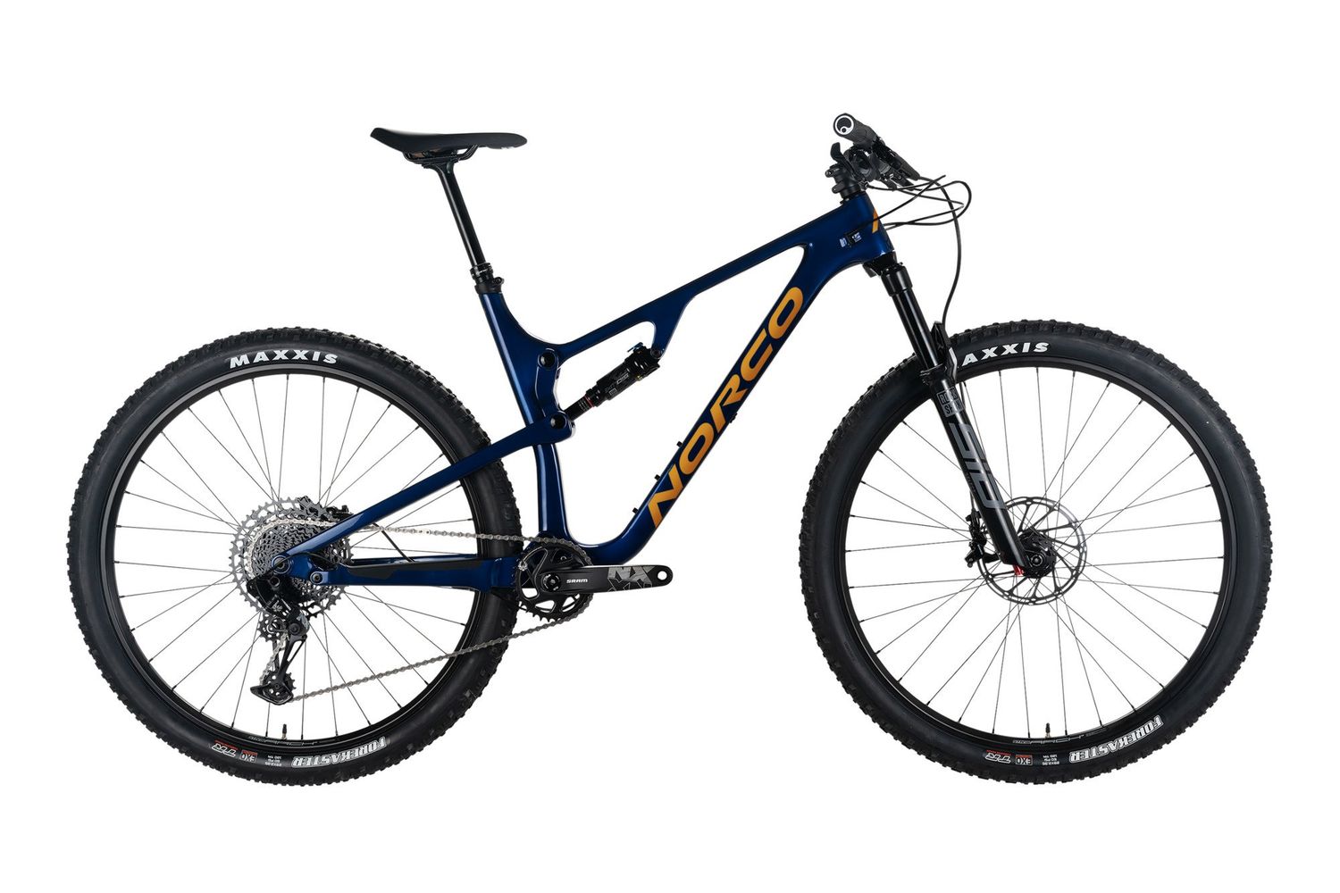 Norco Revolver FS 2 120 2023, Color: BLUE/COPPER, Size: S