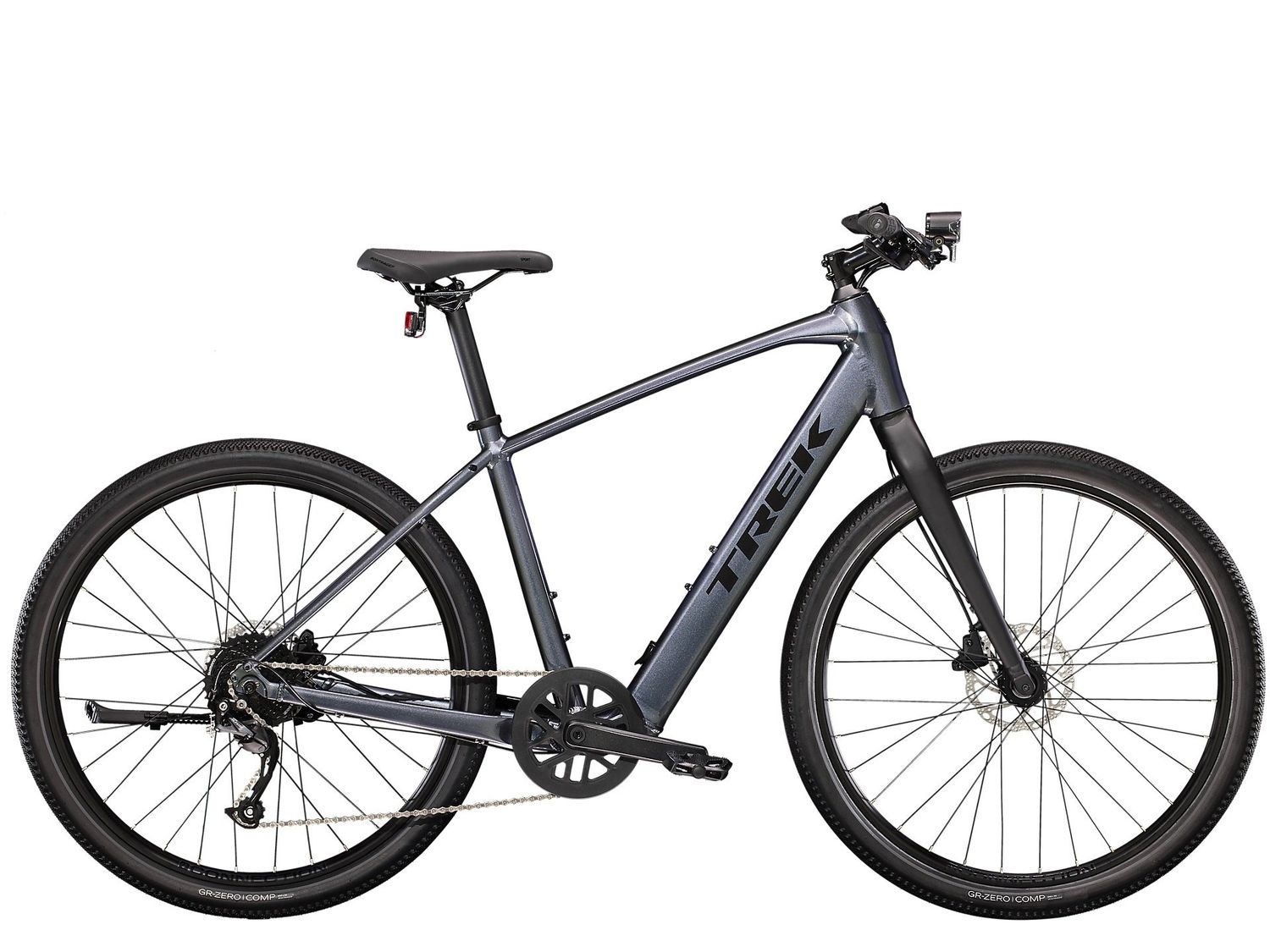 Trek Dual Sport + 2 2023, Color: Glactic Grey, Size: S