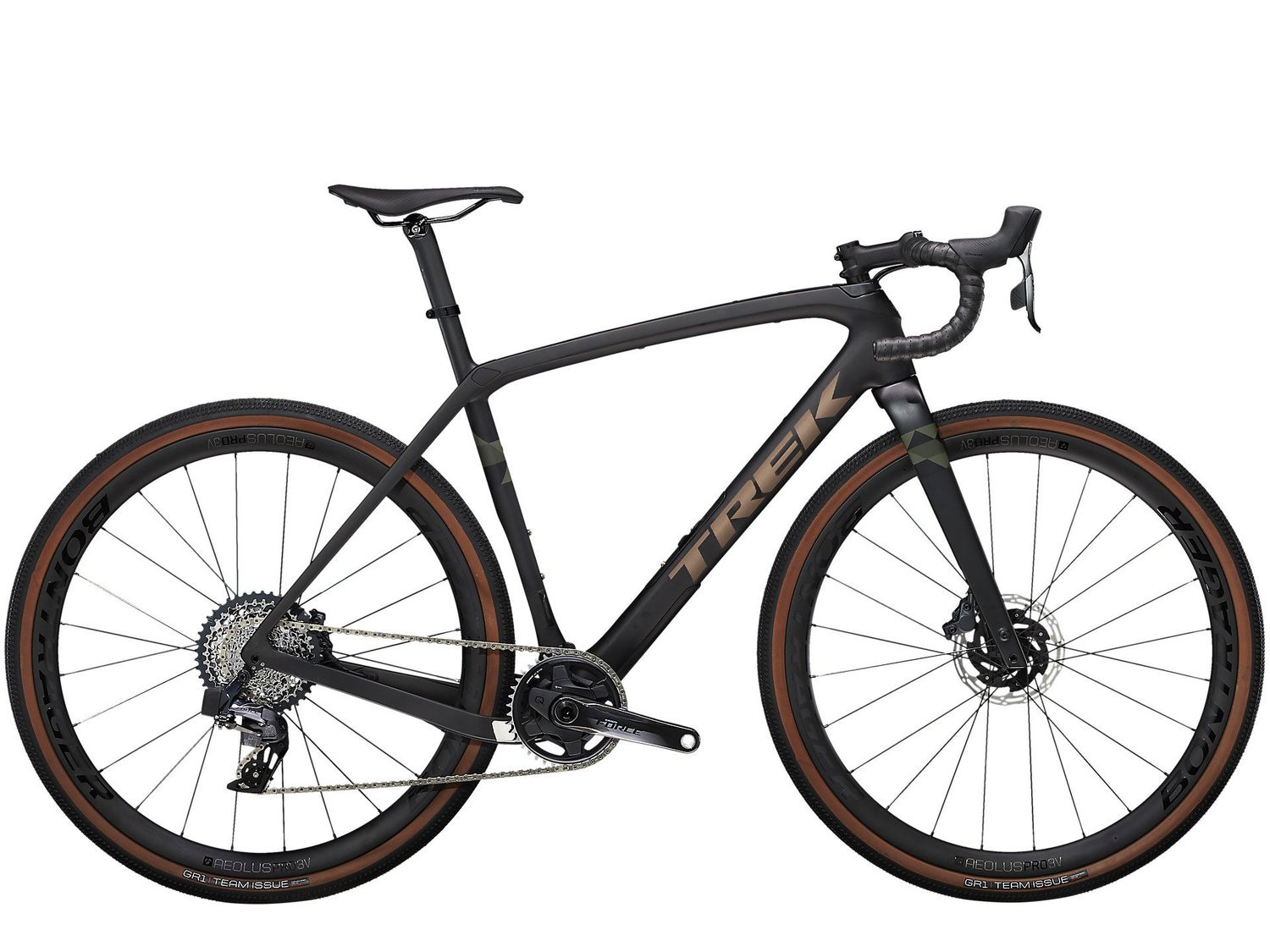 Trek Checkpoint SLR 7 eTap 2024, Color: Matte Deep Smoke/Gloss Olive Grey, Size: 49 cm