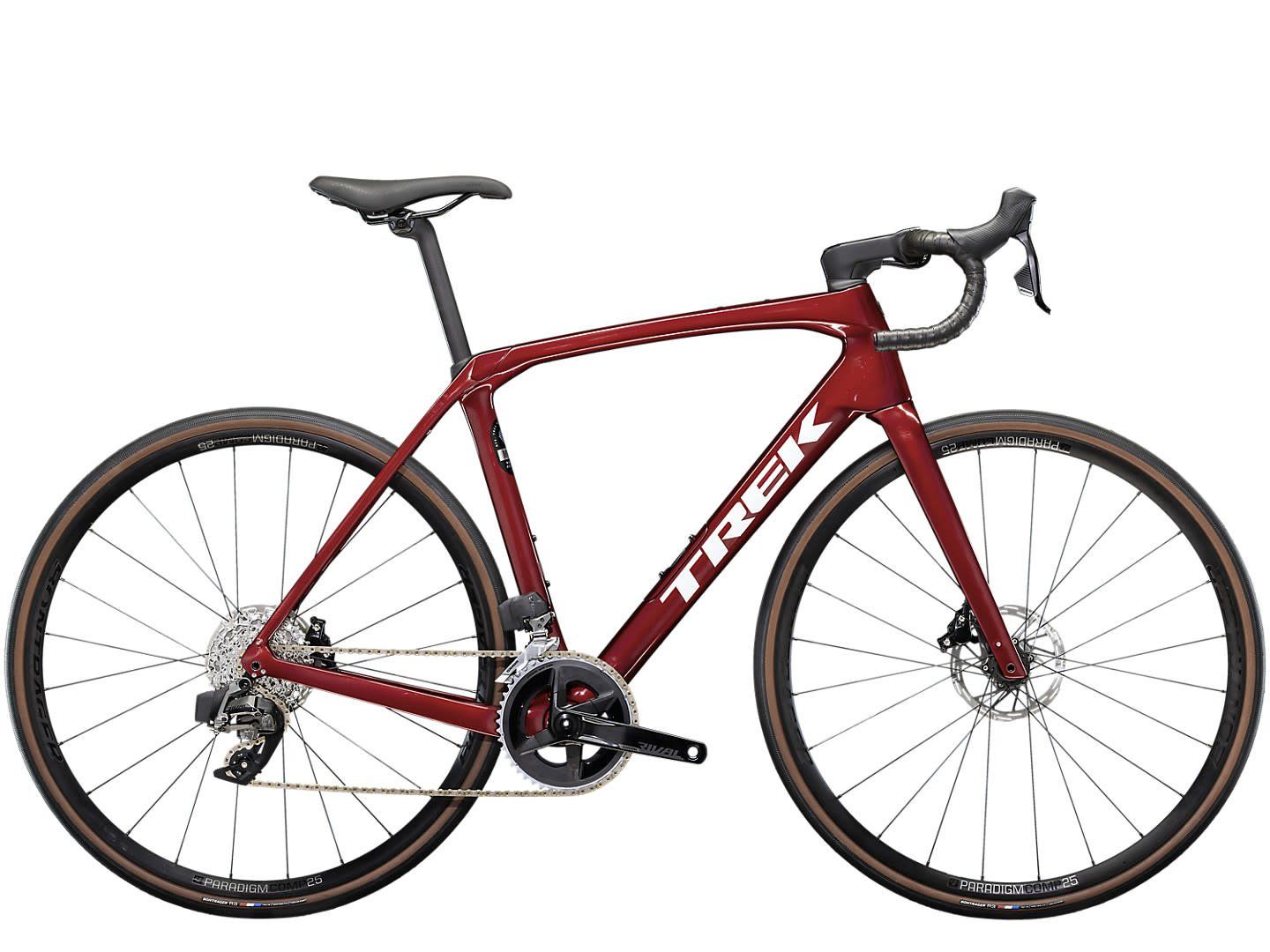 Trek Domane SL 6 AXS Gen 4 2024, Color: Crimson, Size: 47cm