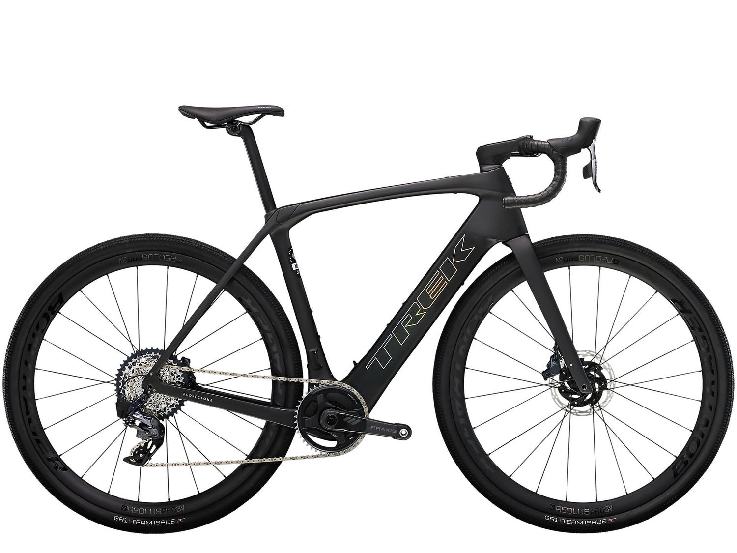 Trek Domane+ SLR 7 eTap 2023, Color: Matte Deep Smoke, Size: 50cm