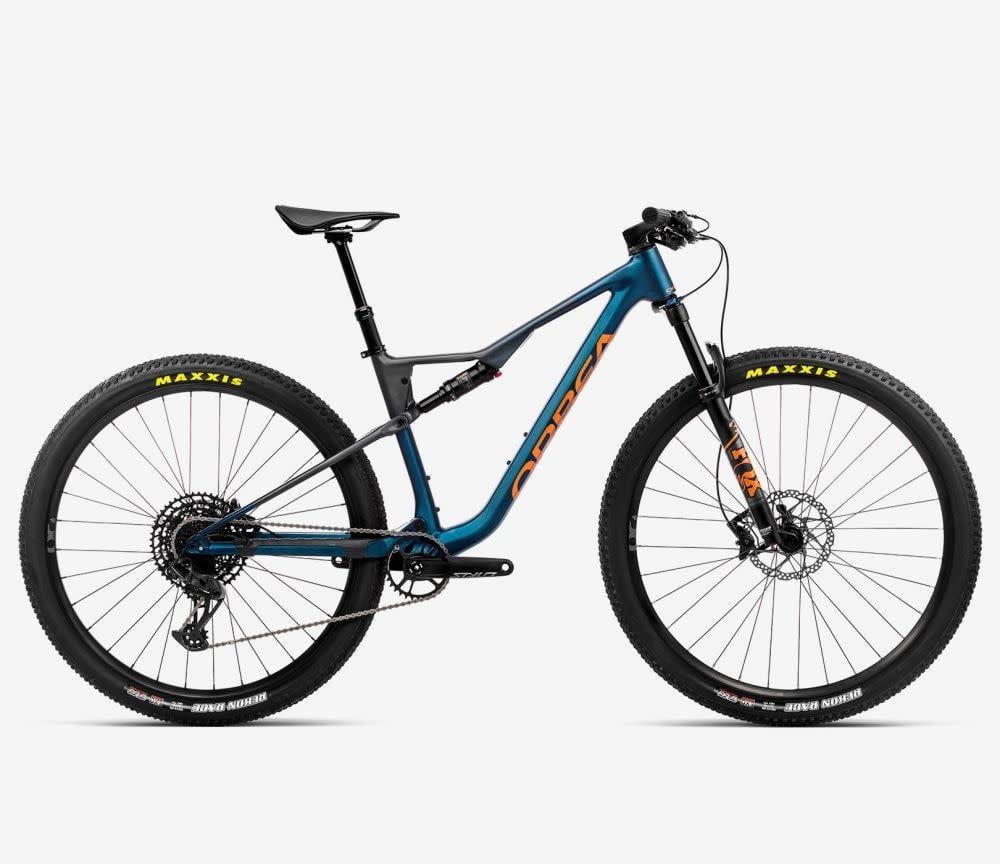 Orbea Oiz H20 2025, Color: Moondust Blue-Leo Orange (Matt), Size: S