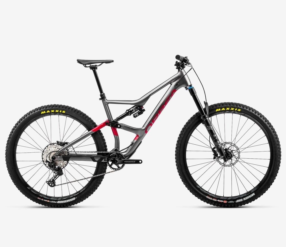 Orbea Occam H20 LT 2023, Color: Antracita Glitter - Candy Red, Size: S