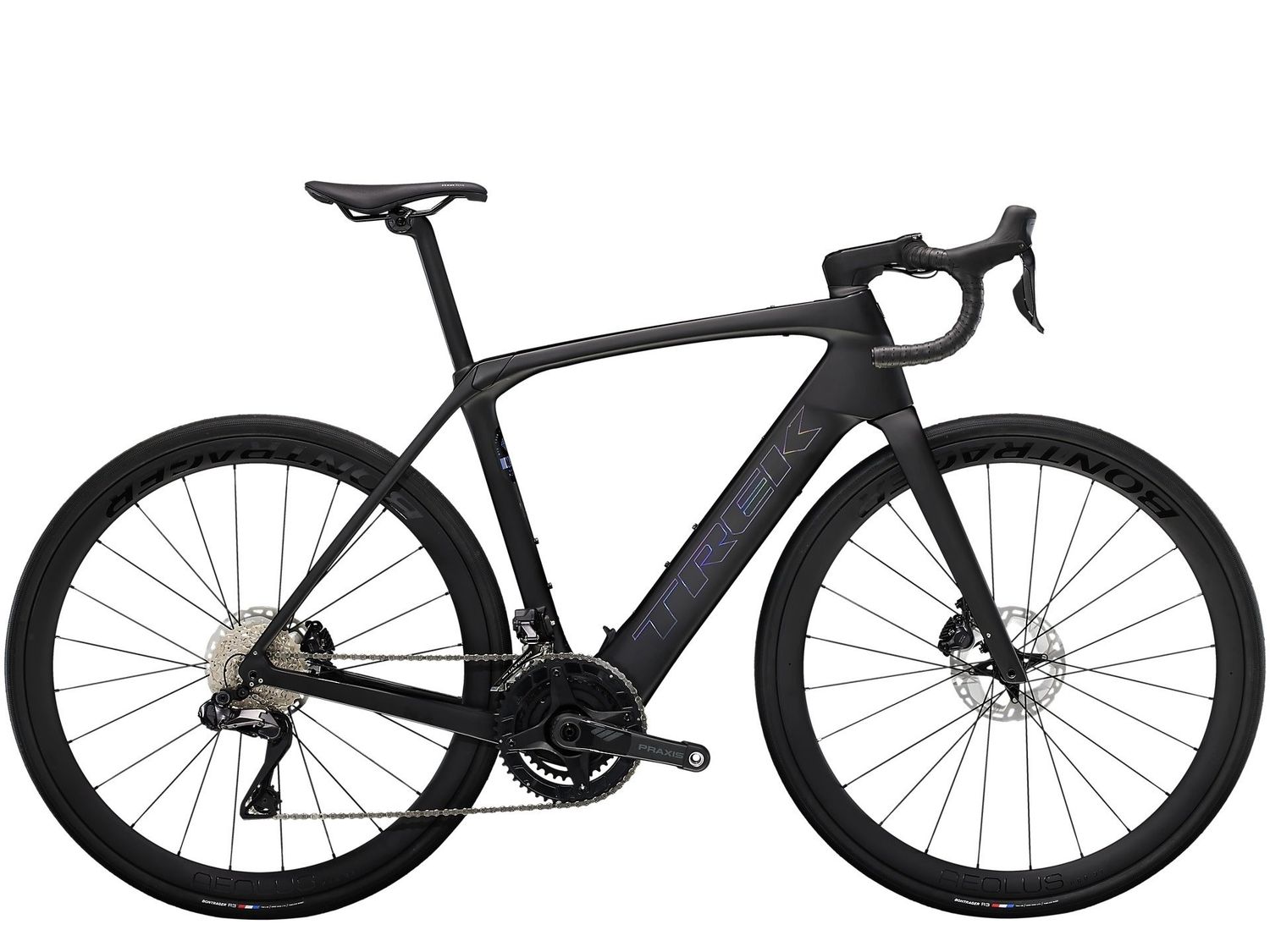 Trek Domane+ SLR 7 2023, Color: Matte Deep Smoke, Size: 50cm
