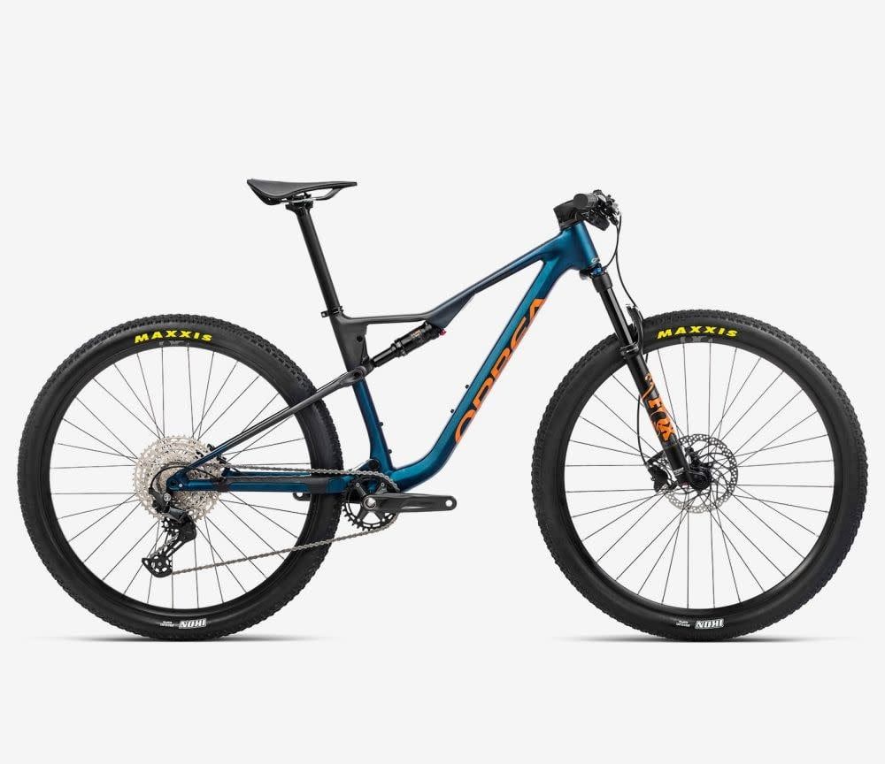 Orbea Oiz H30 2025, Color: Moondust Blue-Leo Orange (Matt), Size: S