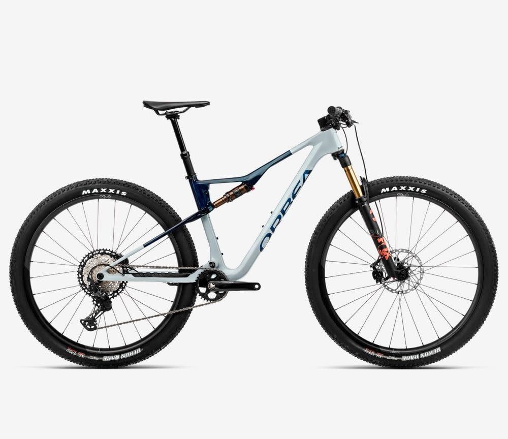 Orbea Oiz M10 2024, Color: Halo Silver-Blue Carbon View (Gloss), Size: S