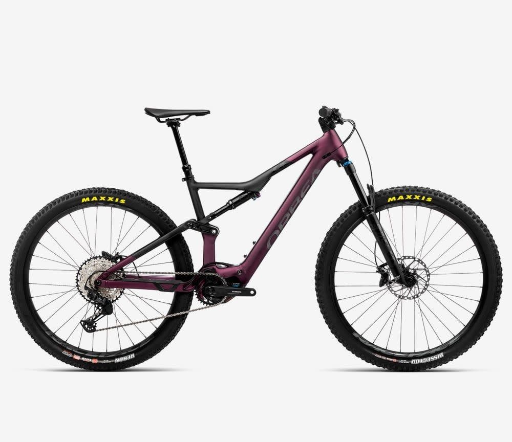 Orbea Rise H20 2024, Color: Metallic Mulberry-Black (Matt), Size: S