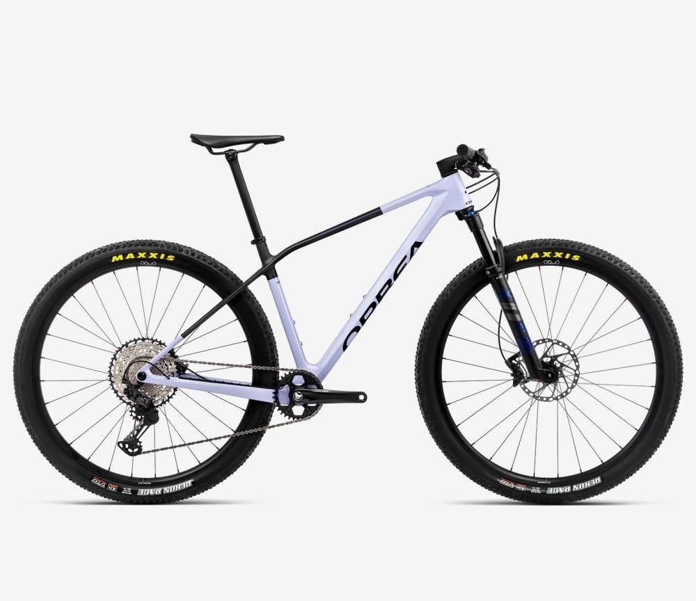 Orbea Alma M10 2023, Color: Digital Lavender (Gloss)- Carbon Raw (Matt), Size: S