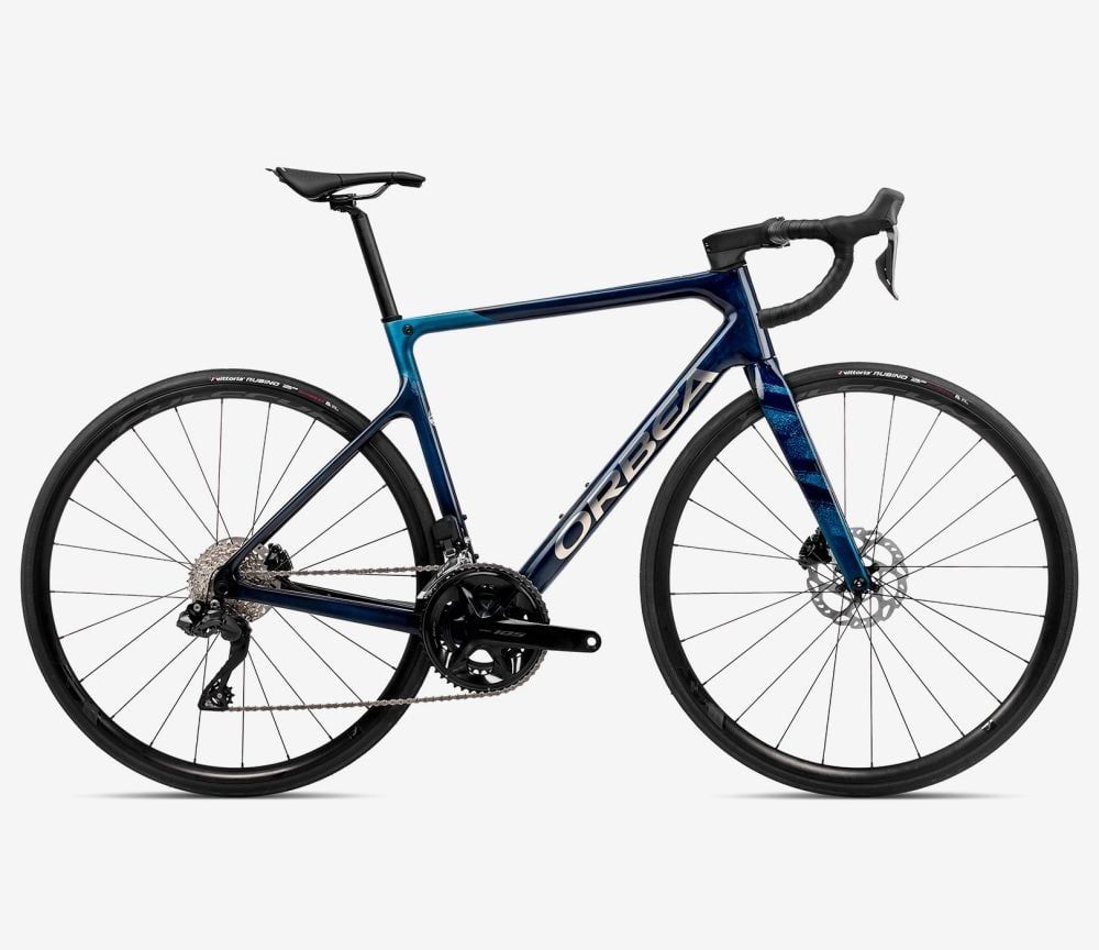 Orbea Orca M30i Team PWR 2023, Color: Blue Carbon View - Titan (Gloss Matt), Size: 47cm
