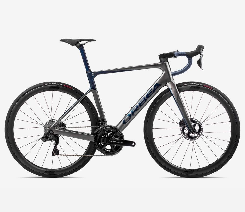 Orbea Orca M10ILTD PWR 2023, Color: Glitter Anthracite - Blue Carbon, Size: 47