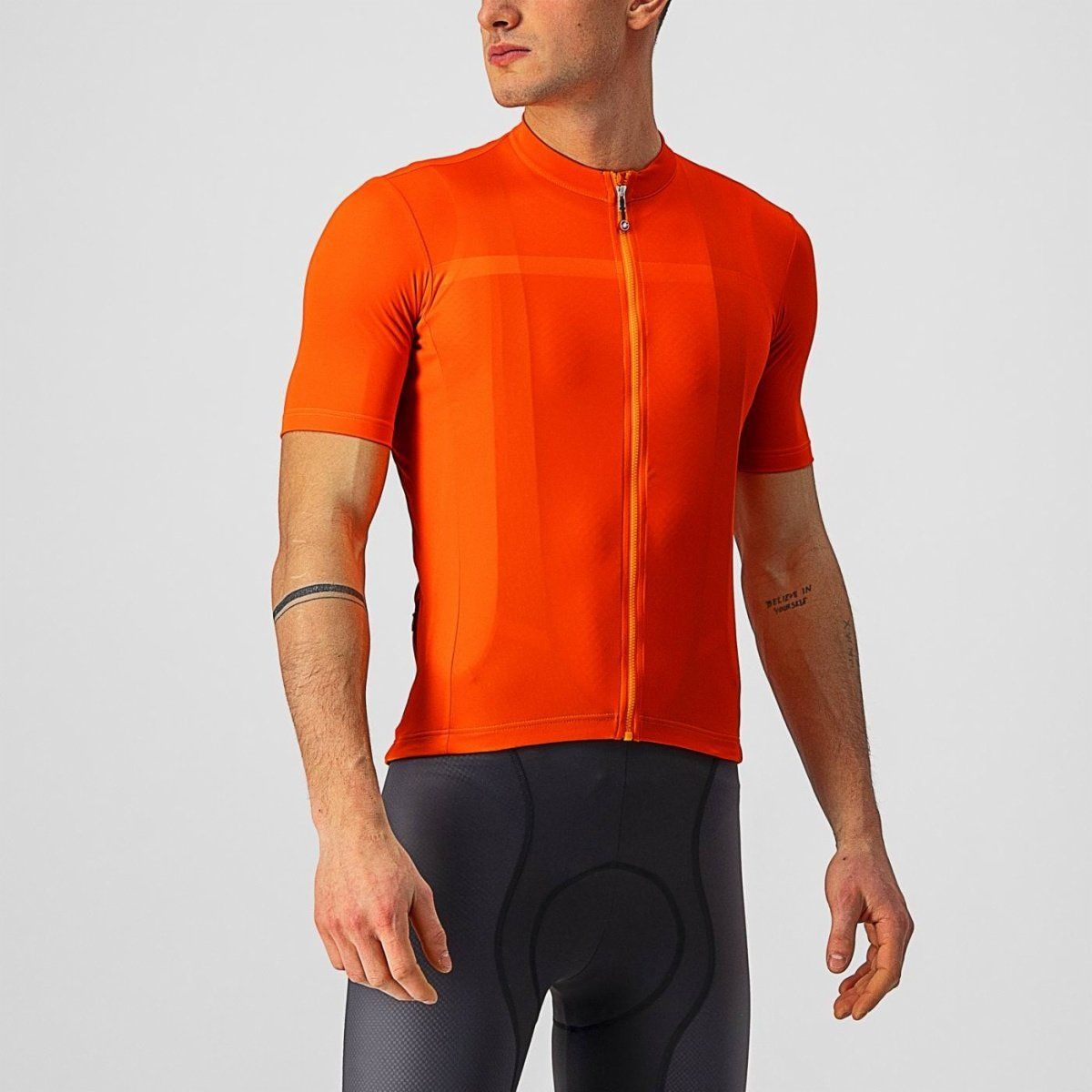 Castelli Classifica Jersey , Color: Brilliant Orange, Size: S