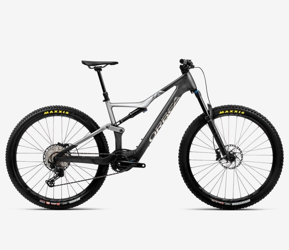Orbea Rise M20 2024, Color: Cabon Raw-Shark Grey (Matt), Size: S