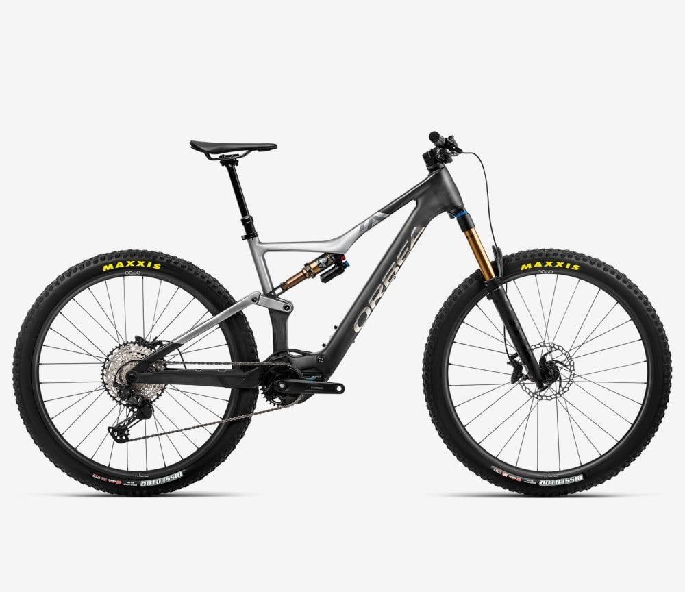 Orbea Rise M10 2024, Color: Cabon Raw-Shark Grey (Matt), Size: S