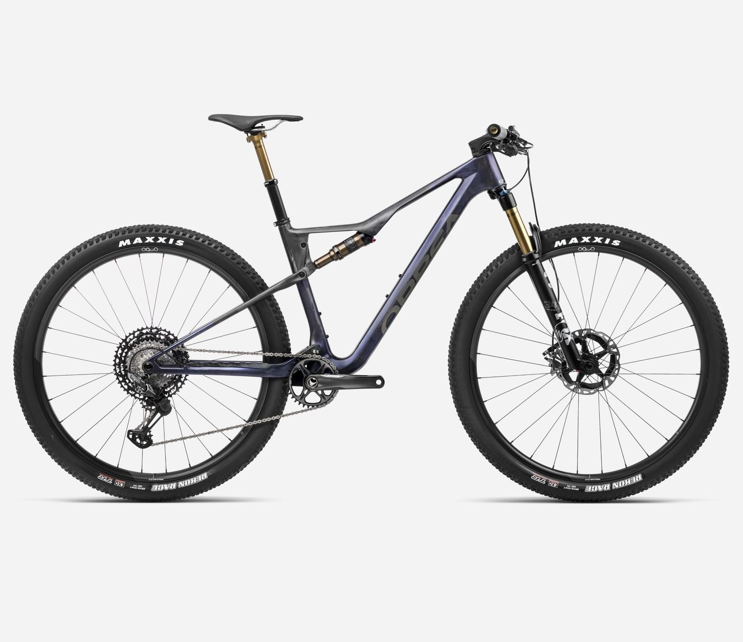 Orbea Oiz M-Team XTR 2024, Color: Tanzanite Carbon View-Carbon Raw (Matt), Size: S