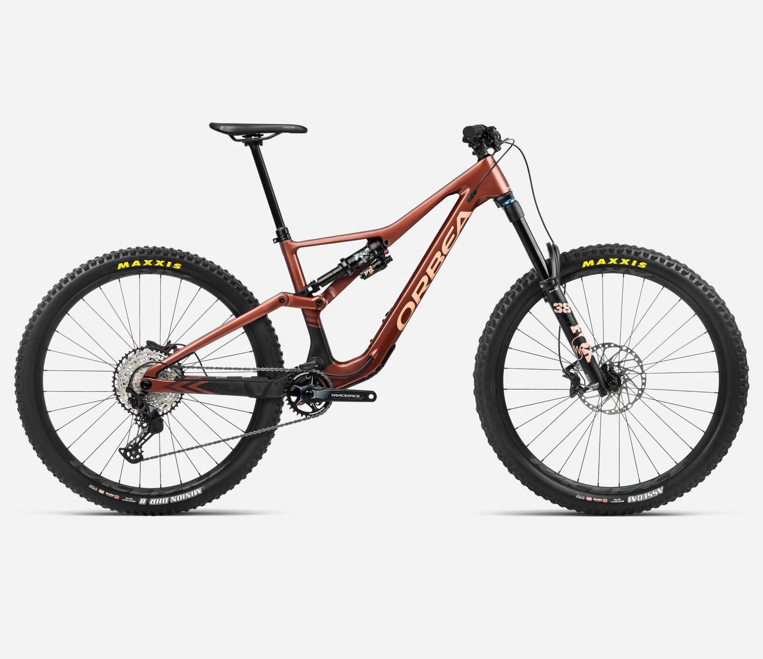 Orbea Rallon M20 2024, Color: Mars Red (Gloss) - Black (Matt), Size: S
