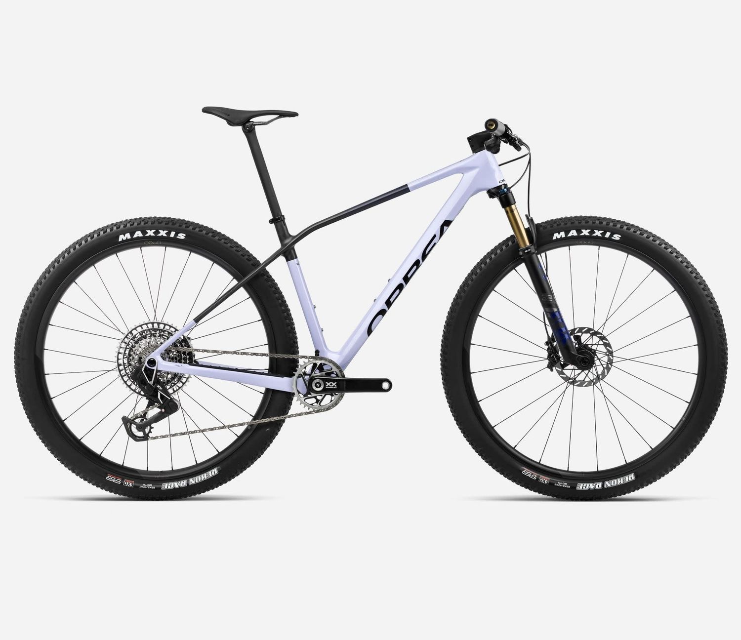 Orbea Alma M LTD 2024, Color: Digital Lavender (Gloss)- Carbon Raw (Matt), Size: S
