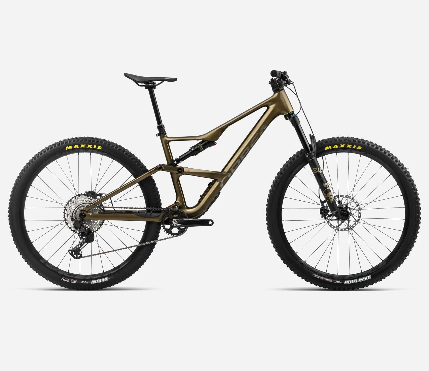 Orbea Occam SL H10 2025, Color: Metallic Olive Green - Titanium Black (Gloss), Size: S