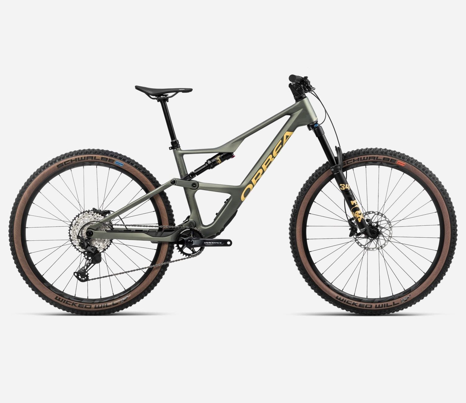 Orbea Occam SL M30 2025, Color: Spaceship Green - Corn Yellow (Matt), Size: S