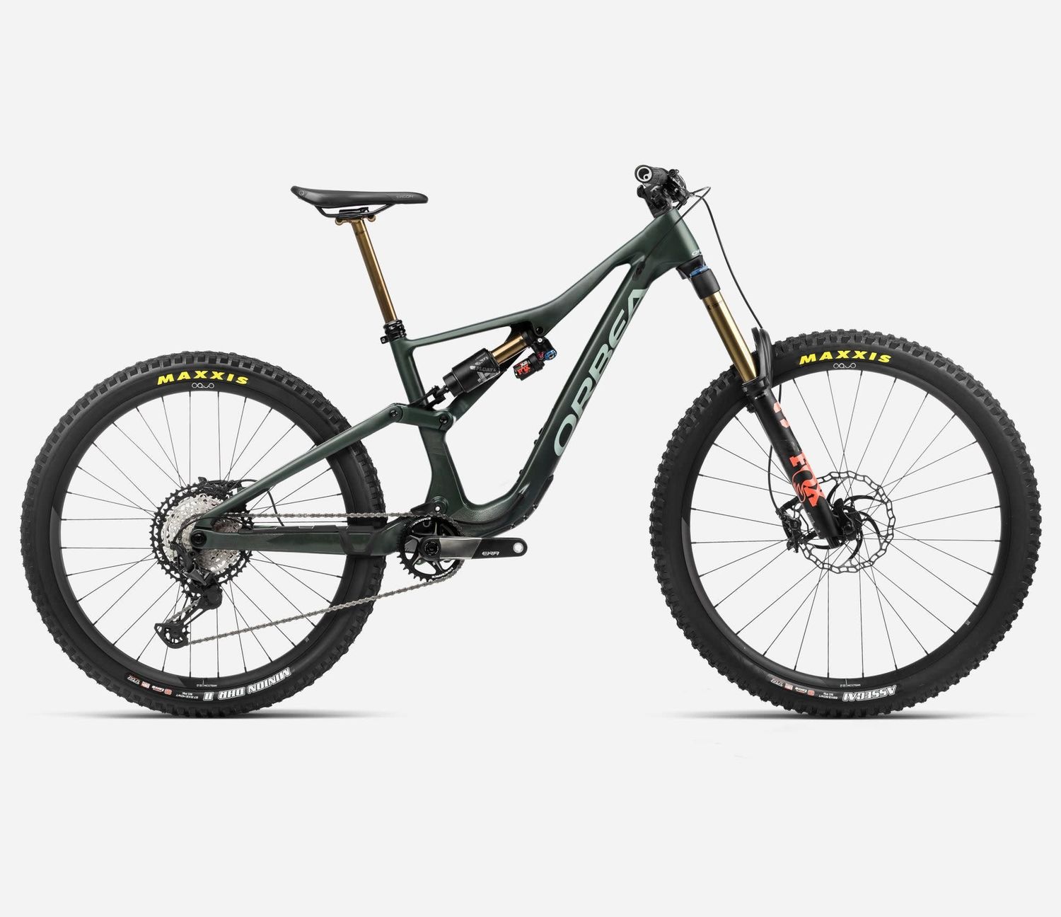Orbea Rallon M-Team 2024, Color: Forest Green Carbon View (Matt-Gloss) - Blue Stone (Gloss), Size: S