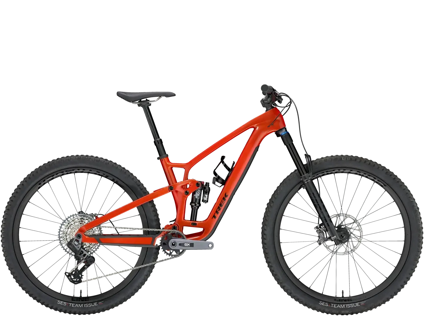 Trek Fuel EX 9.8 GX AXS T-Type Gen 6 2025, Color: Lava, Size: XS (27.5)