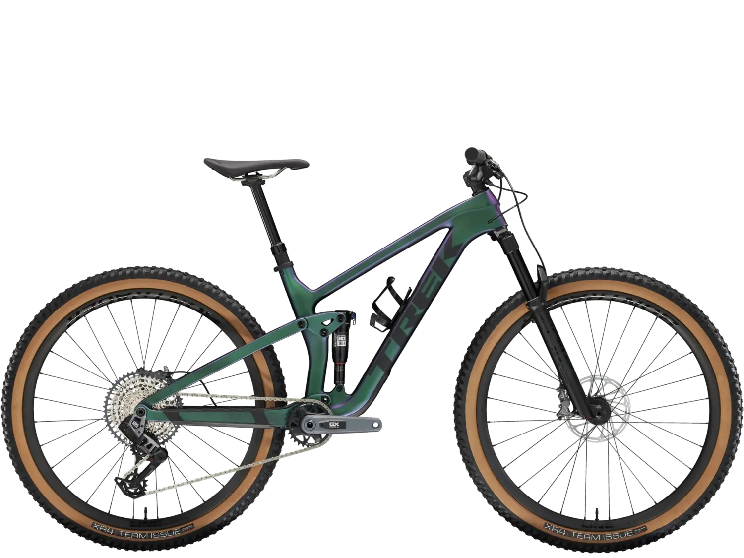 Trek Top Fuel 9.8 GX AXS T-Type Gen 4 2025, Color: Lunar Silver, Size: XL