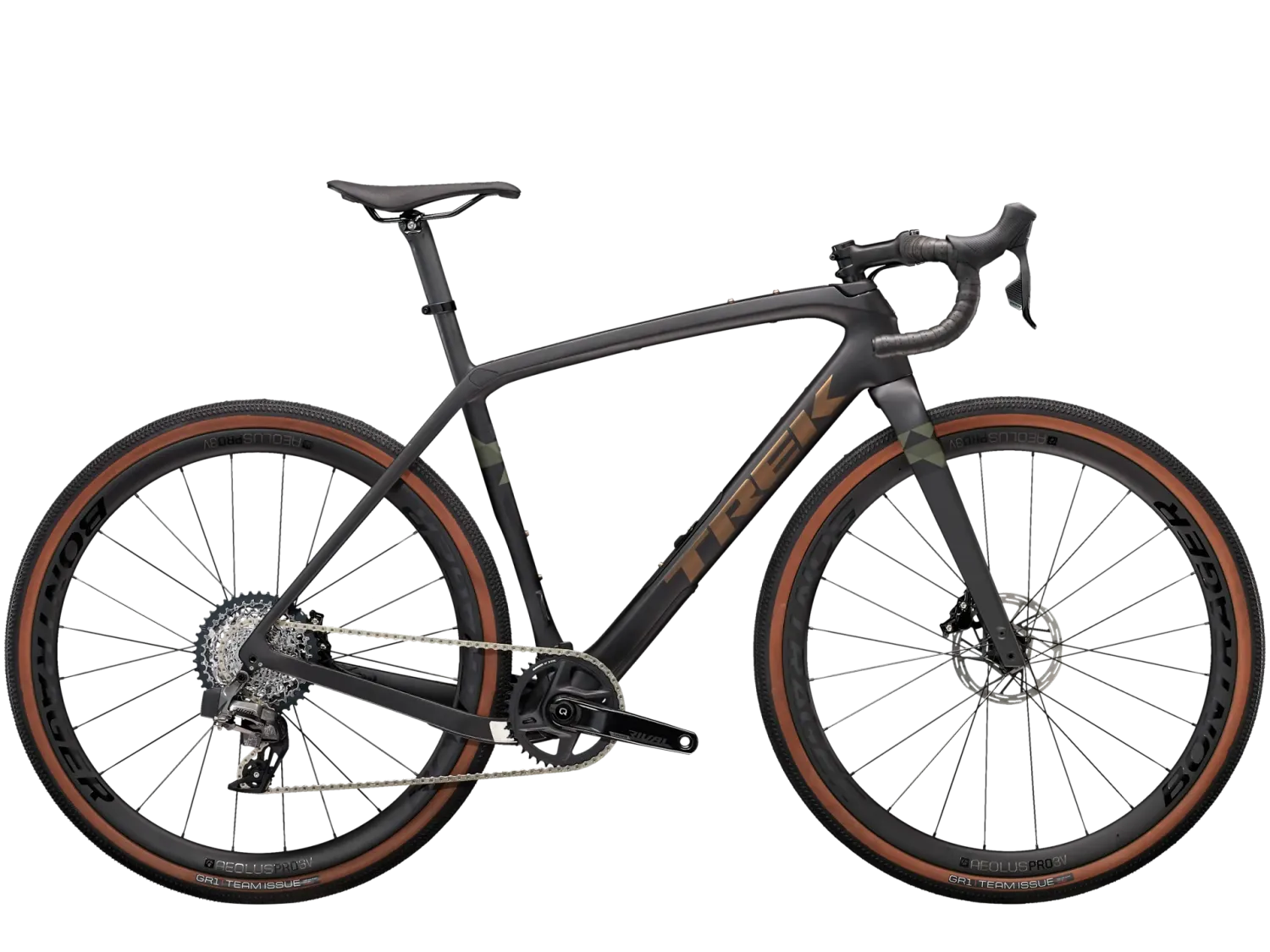 Trek Checkpoint SLR 6 AXS 2024, Color: Matte Deep Smoke/Gloss Olive Grey, Size: 49cm