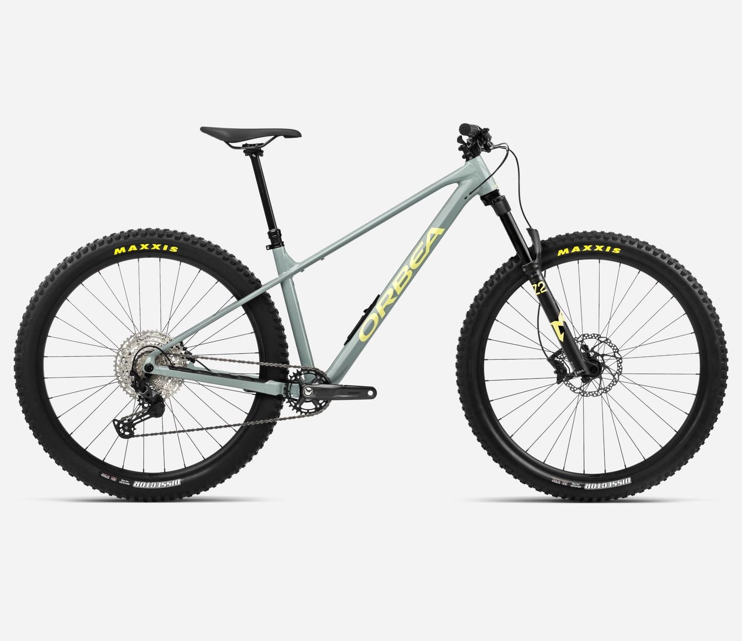 Orbea Laufey H 10 2025, Color: Blue Stone - Spicy Lime (Gloss), Size: S
