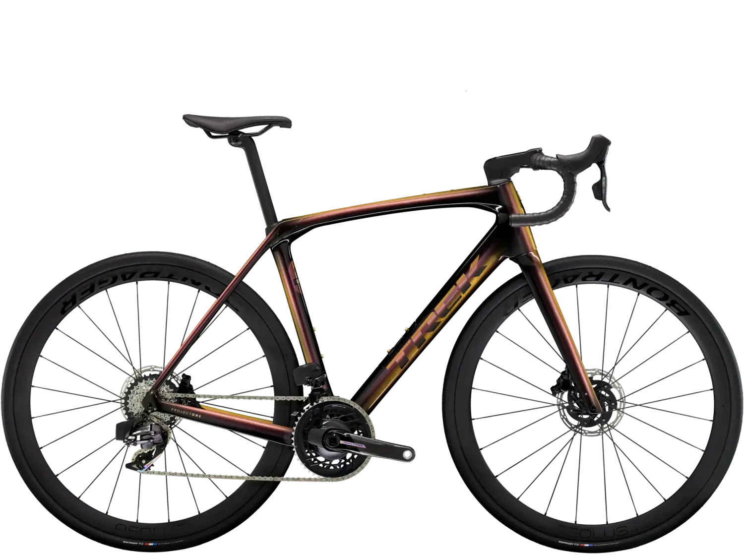 Trerk Domane SLR 7 AXS Gen 4 2025, Color: Axinite Flip/Trek Black, Size: 47cm