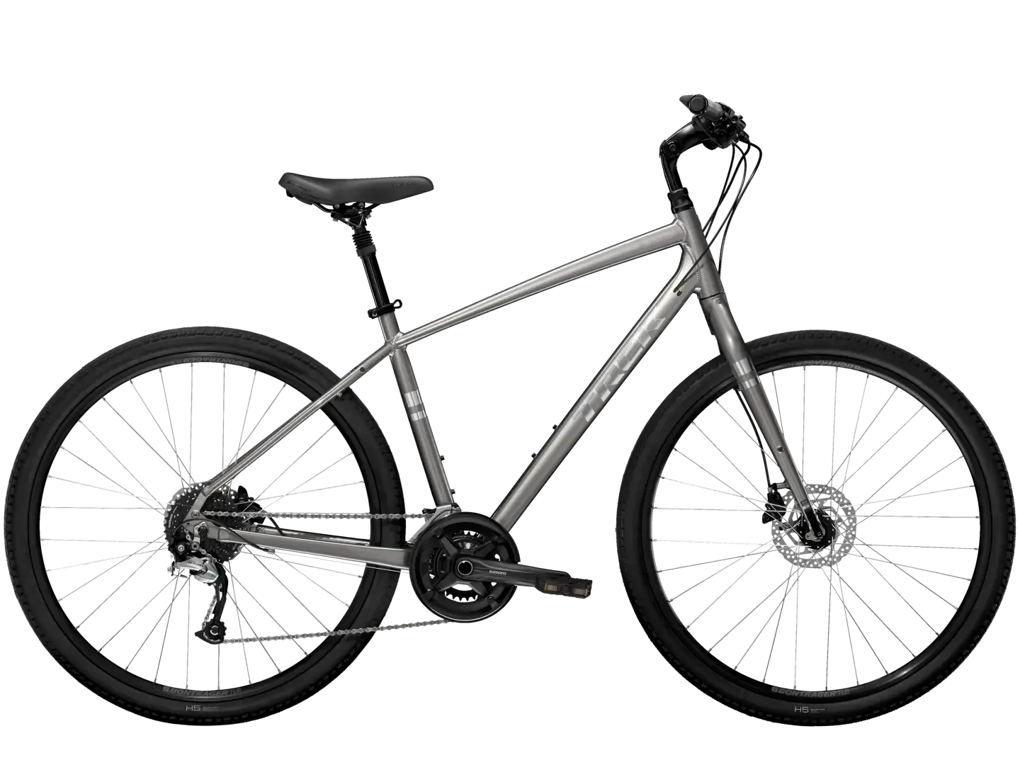 Trek Verve 2 Lowstep Gen 5 2025, Color: Galactic Grey, Size: S