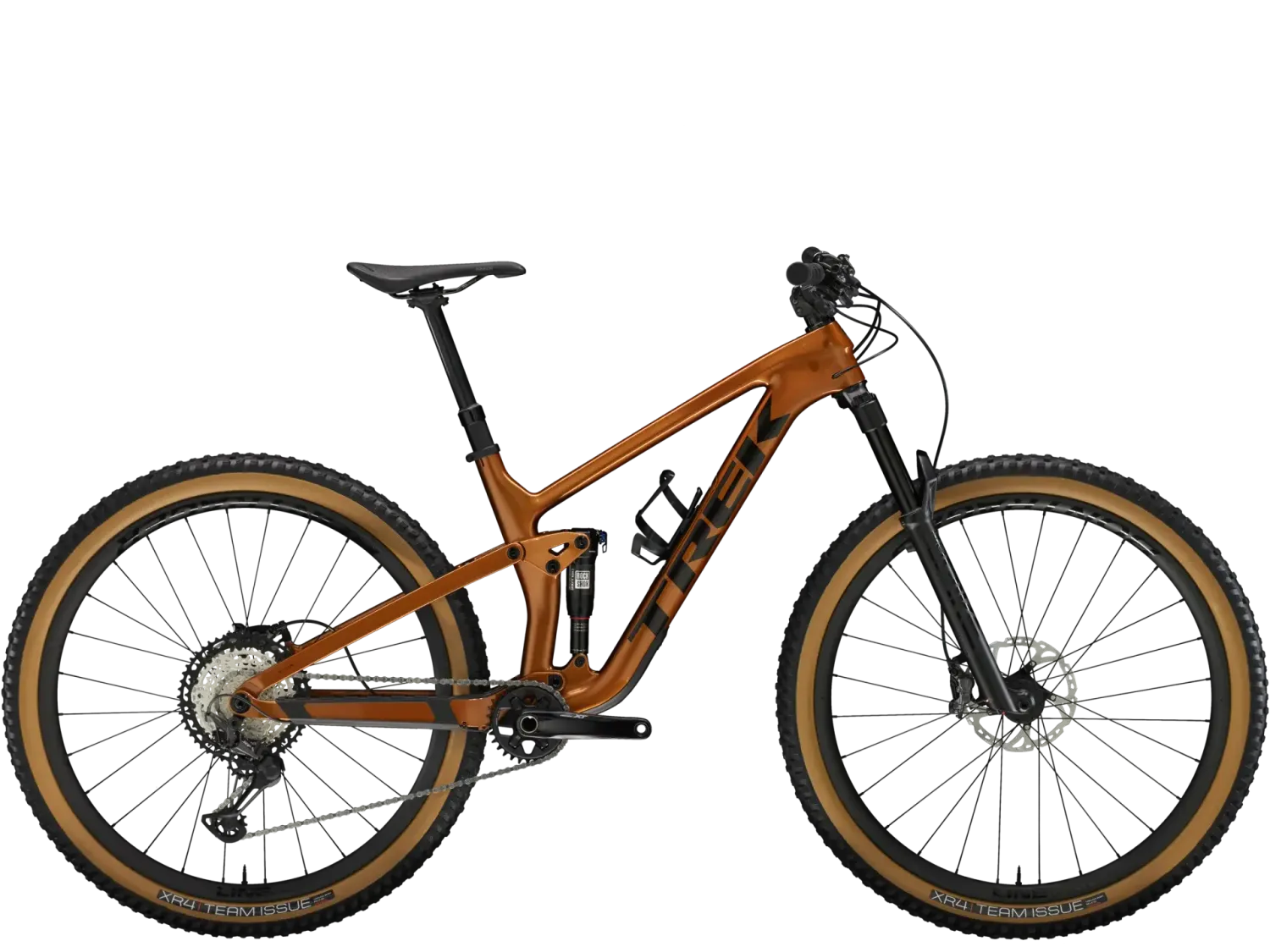 Trek Top Fuel 9.8 XT Gen 4 2025, Color: Matte Dark Web, Size: XL