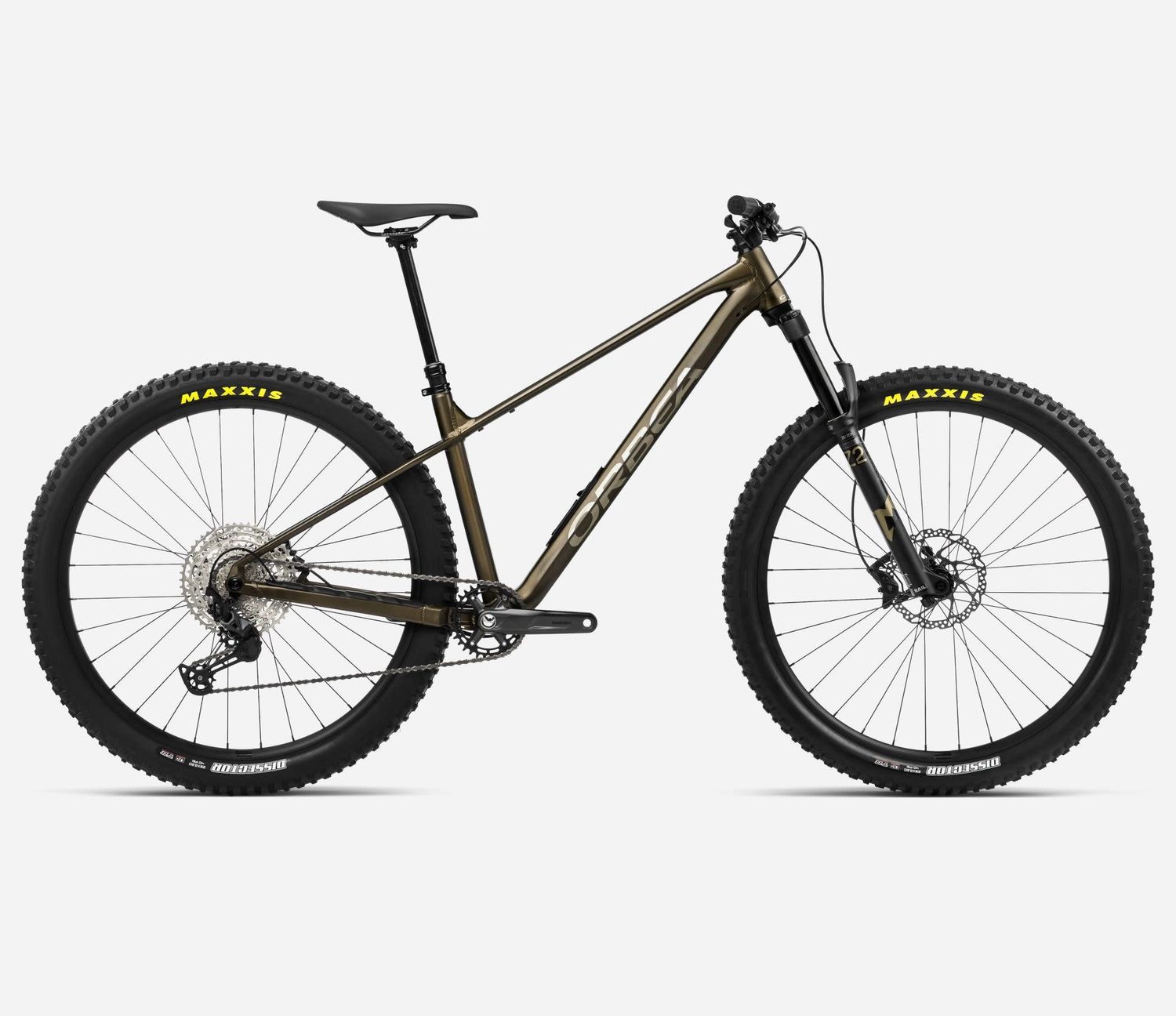 Orbea Laufey H30 2025, Color: Metallic Olive Green - Titanium Black (Gloss), Size: S