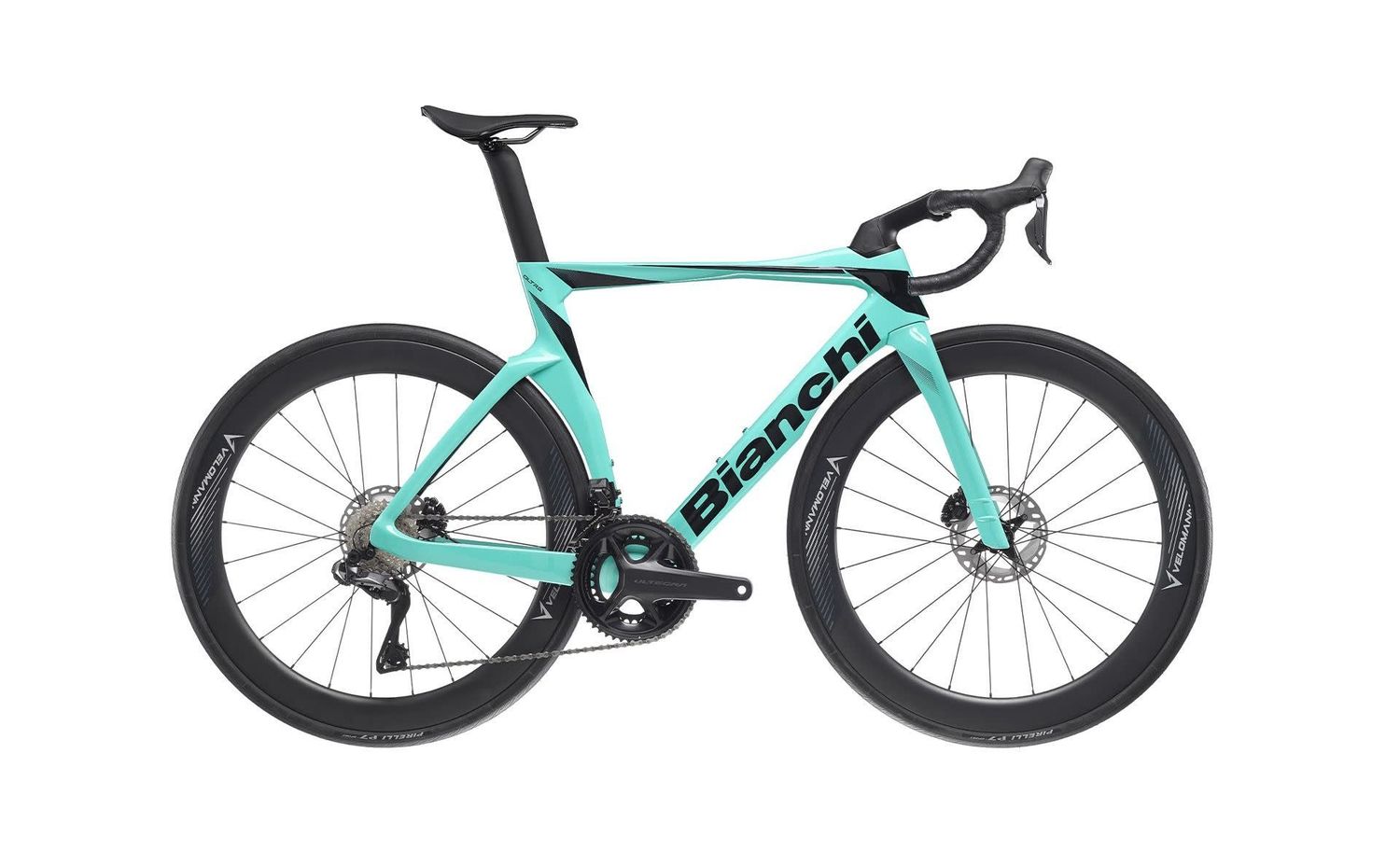 Bianchi Oltre Comp Ultegra Di2 12spd 2025, Color: Celeste/Soft Black, Size: 47cm