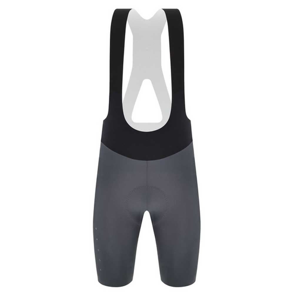 Santini Redux Speed Bib Short, Color: Asphalt Grey, Size: XS