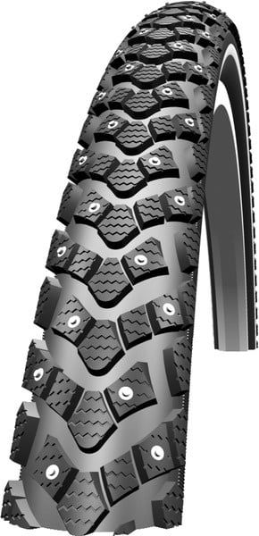 Schwalbe Marathon Winter Studed Tire, Color: Black, Size: 700X35c