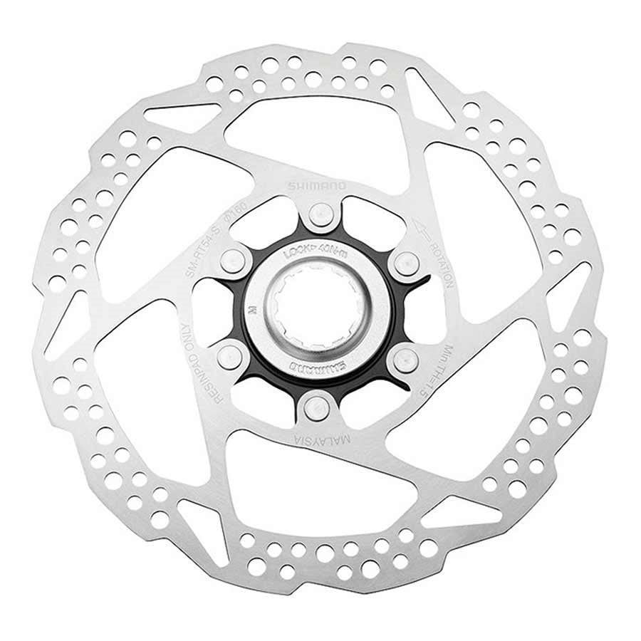 ROTOR FOR DISC BRAKE, SM-RT54, M 180MM, W/LOCK RING(