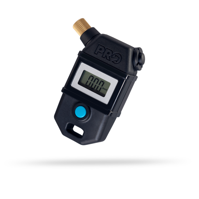 PRESSURE CHECKER, DIGITAL, FOR PRESTA AND SCHRADER VALVES, INCLUDES PRESSURE RELEASE BUTTON