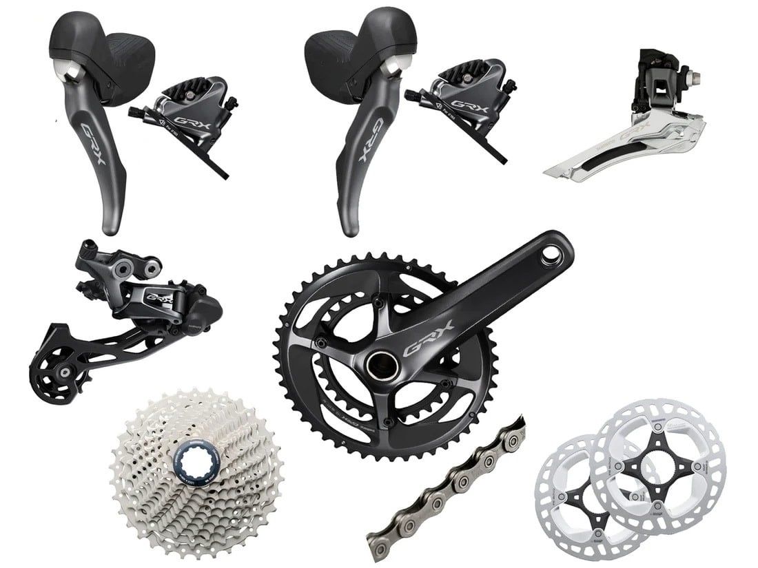 Shimano GRX RX810 2x Mechanical Groupset