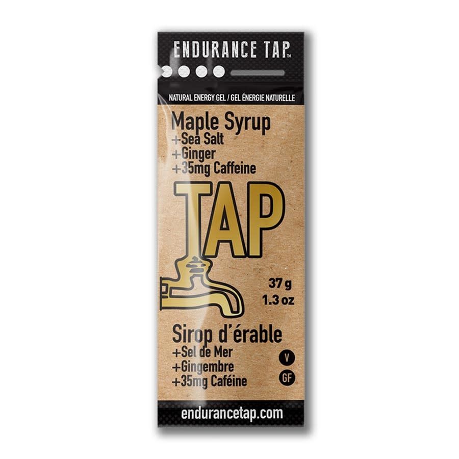 Endurance Tap, Caffeinated Energy, Gels, Maple, 24pcs single