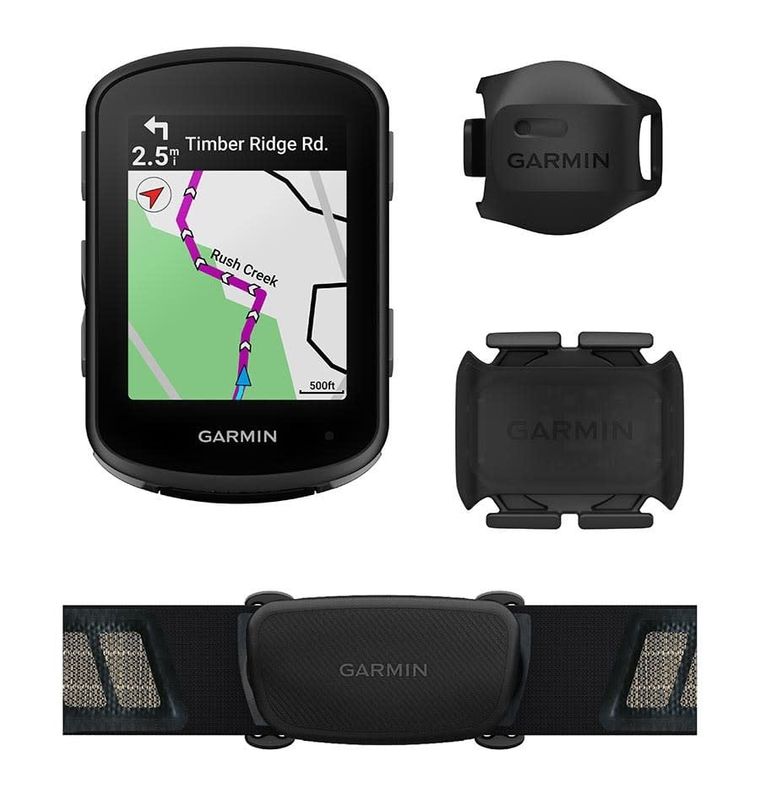 Garmin, Edge 540, Computer, Bundle, Speed, Cadence, HR, Black