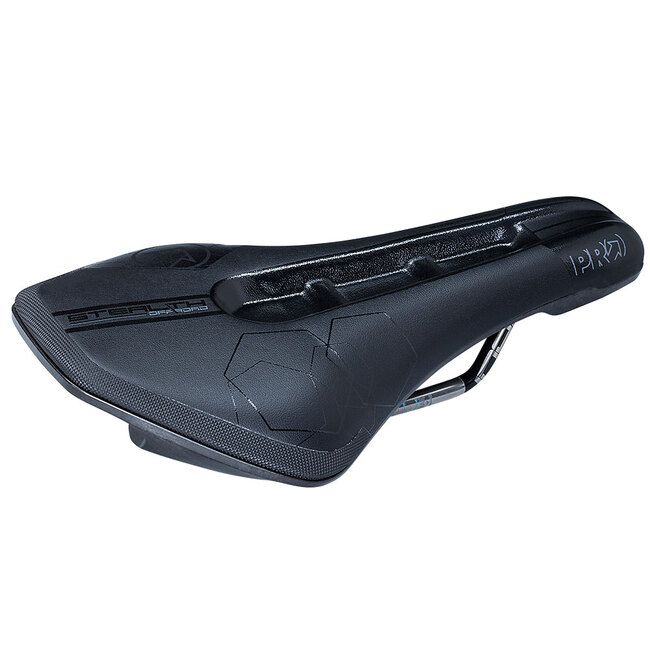 Shimano Stealth Offroad Saddle, Color: Black, Size: 142mm