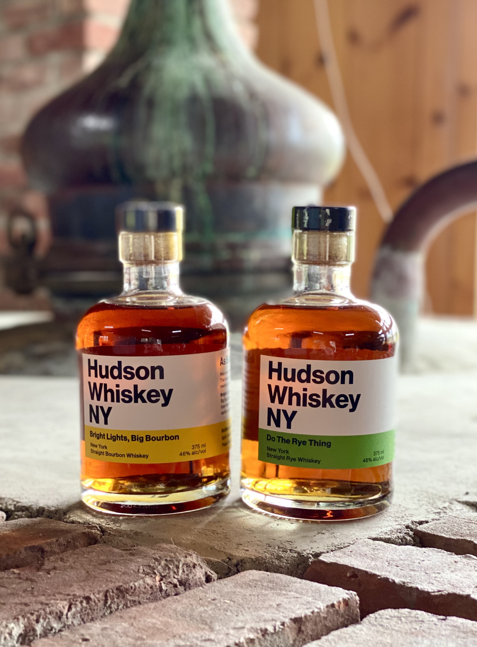 Hudson Whiskey 375ml Dual Pack