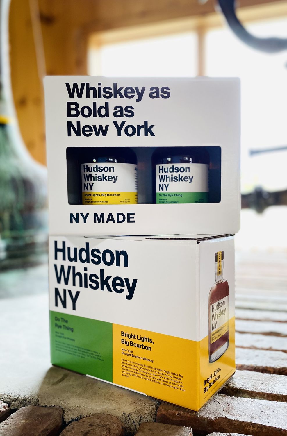 Hudson Whiskey 375ml Dual Pack